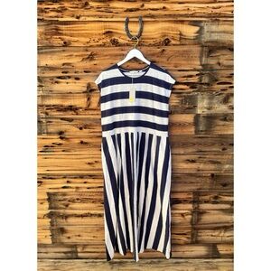 BODEN | NWT Glorious British Style Navy Striped Maxi Dress US 20/22R
